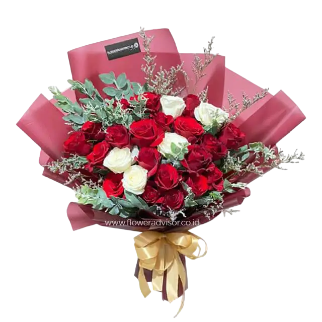 buket bunga beauté untuk ulang tahun pacar