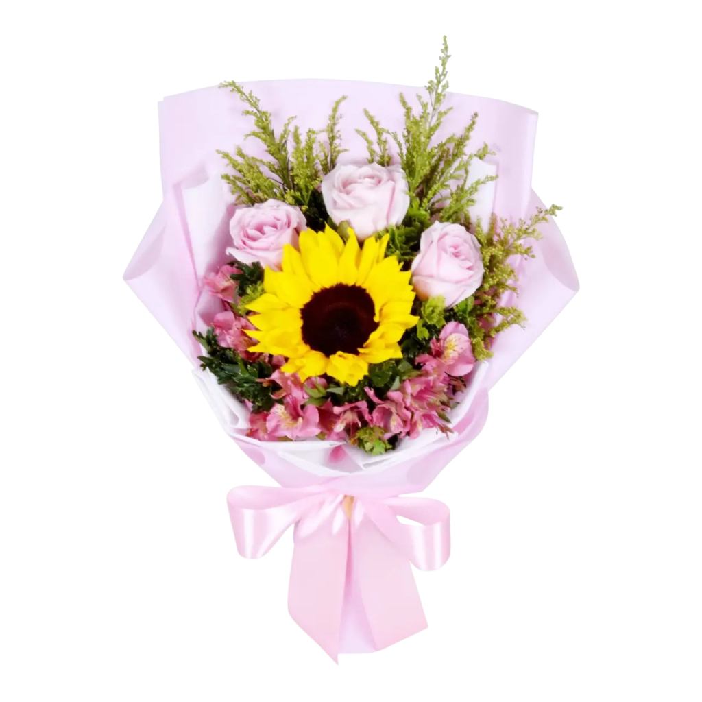 buket bunga Pink Puff