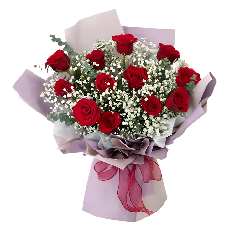 buket bunga radiant beauty untuk ulang tahun pacar