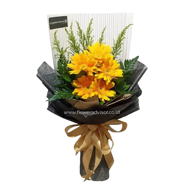 buket bunga Yellow Spirit